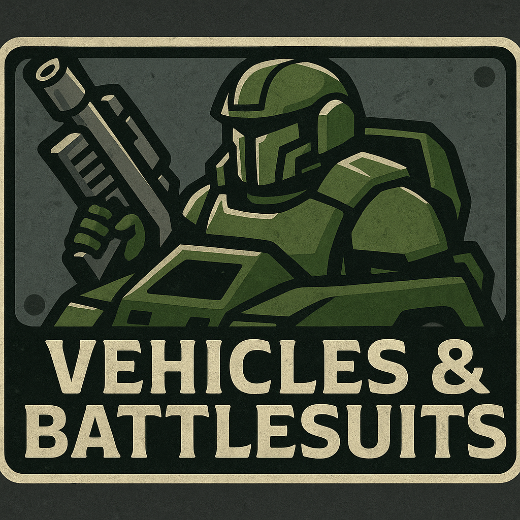 Mercenary Vehicle & Battlesuits button